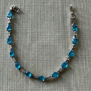 Topaz & Sapphire Bracelet